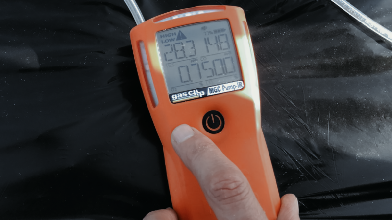 gas measurment device